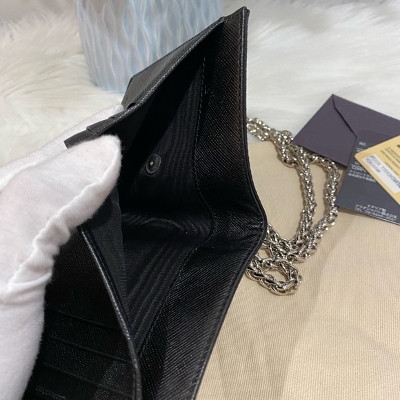 Prada Nylon Trifold Wallet w/ COA - Picture 8 of 15